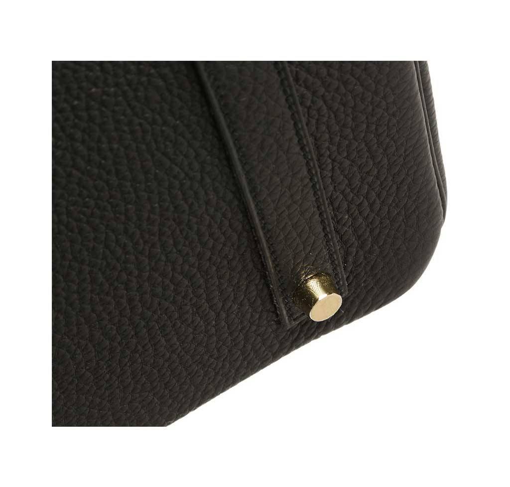 Hermes Birkin 35 Noir Togo Leather Gold Hardware