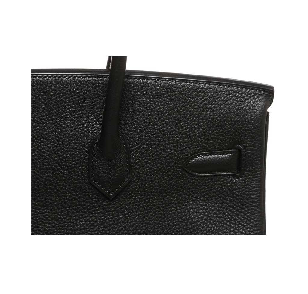 Hermes Birkin 35 Noir Togo Leather Gold Hardware