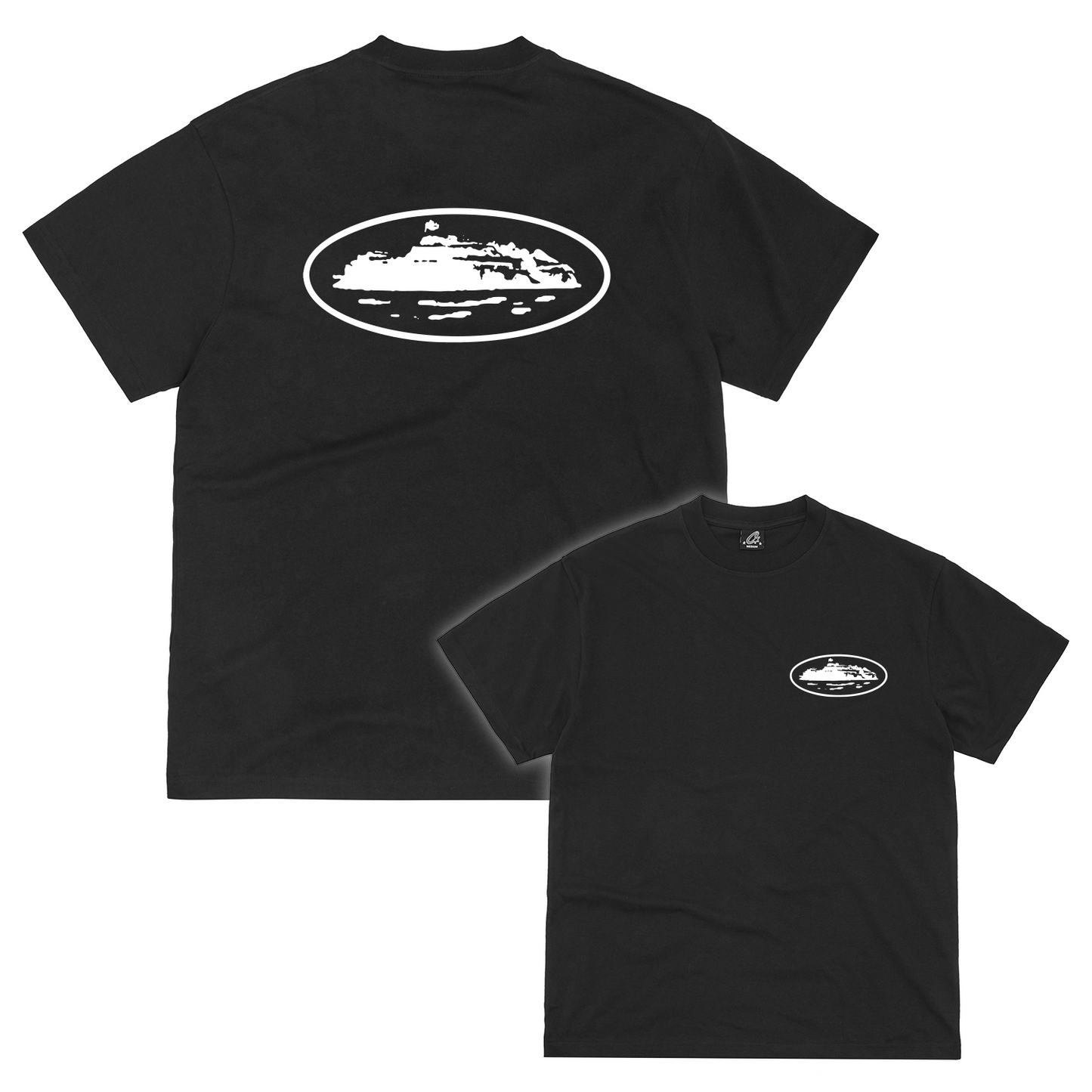 Corteiz OG Island Graphic Tee - Black