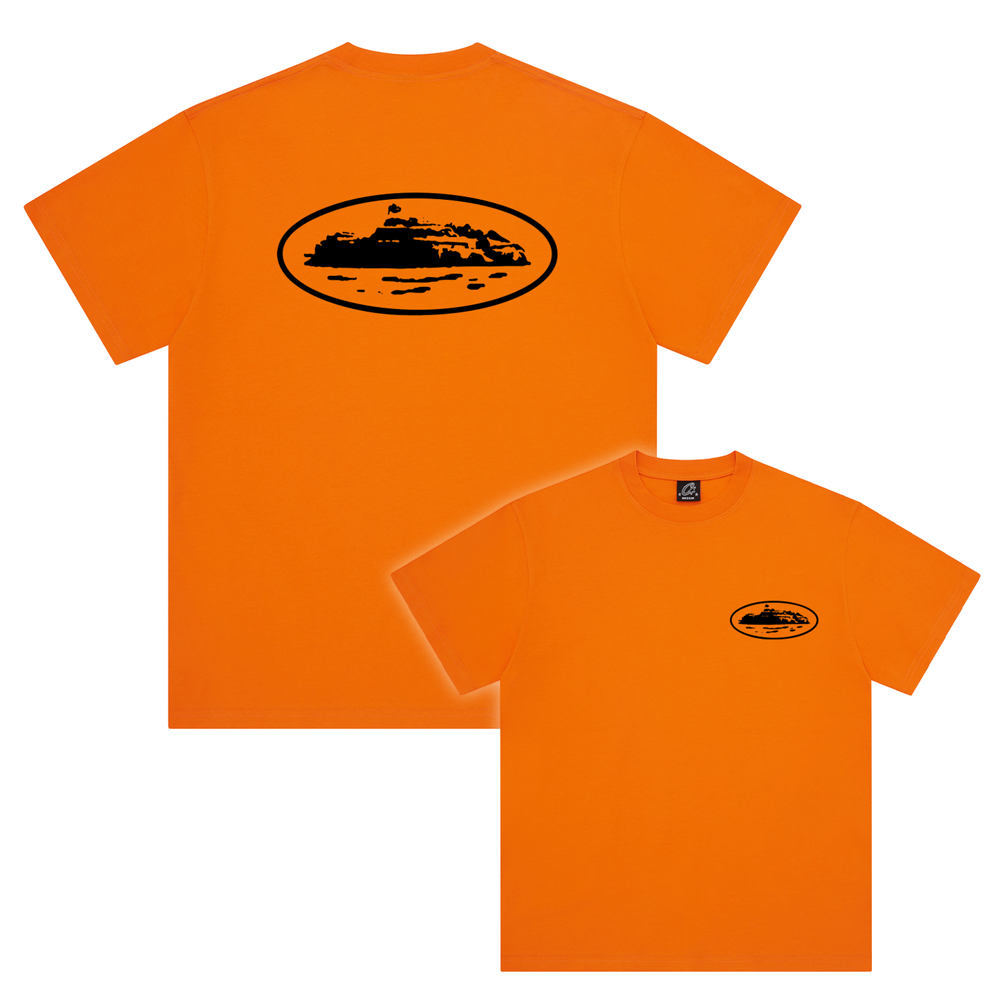 Corteiz OG Island Graphic Tee - Orange