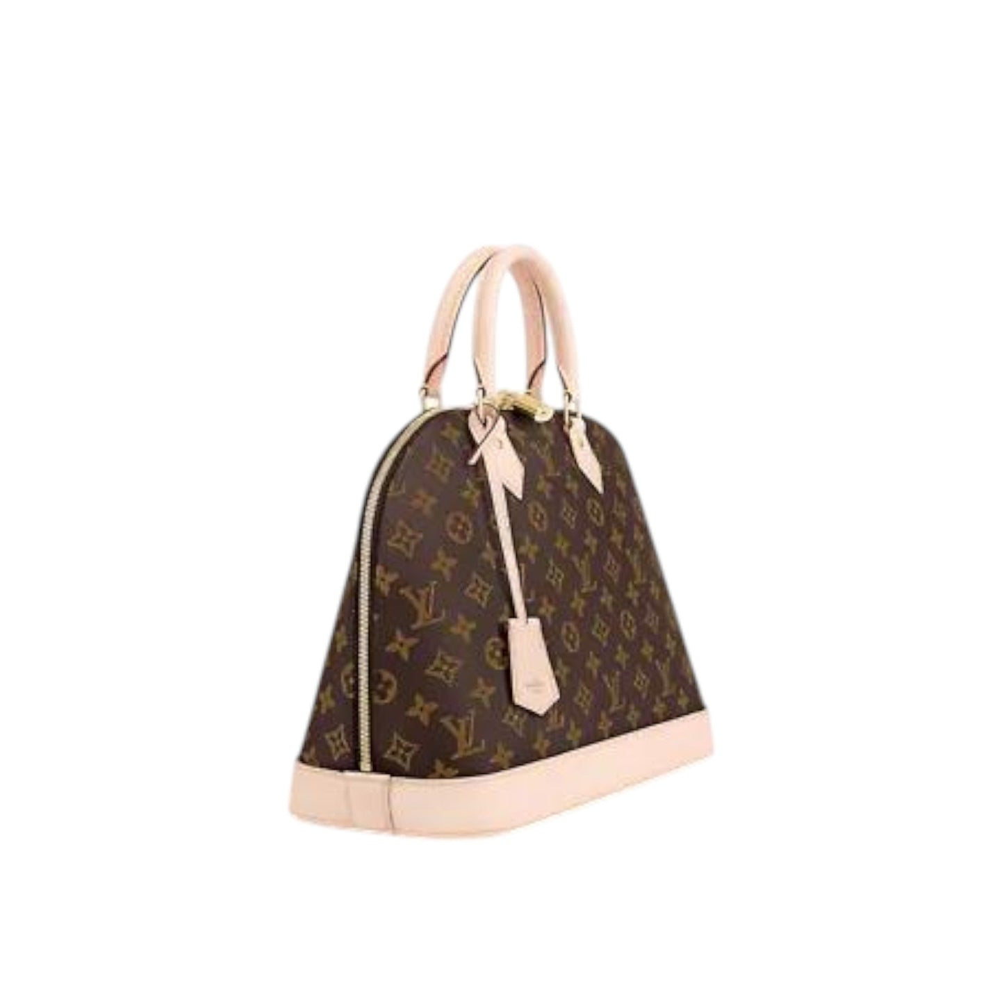 Louis Vuitton Alma MM Monogram Coated Canvas