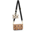 Front view of the Louis Vuitton Félicie Strap & Go in Monogram canvas