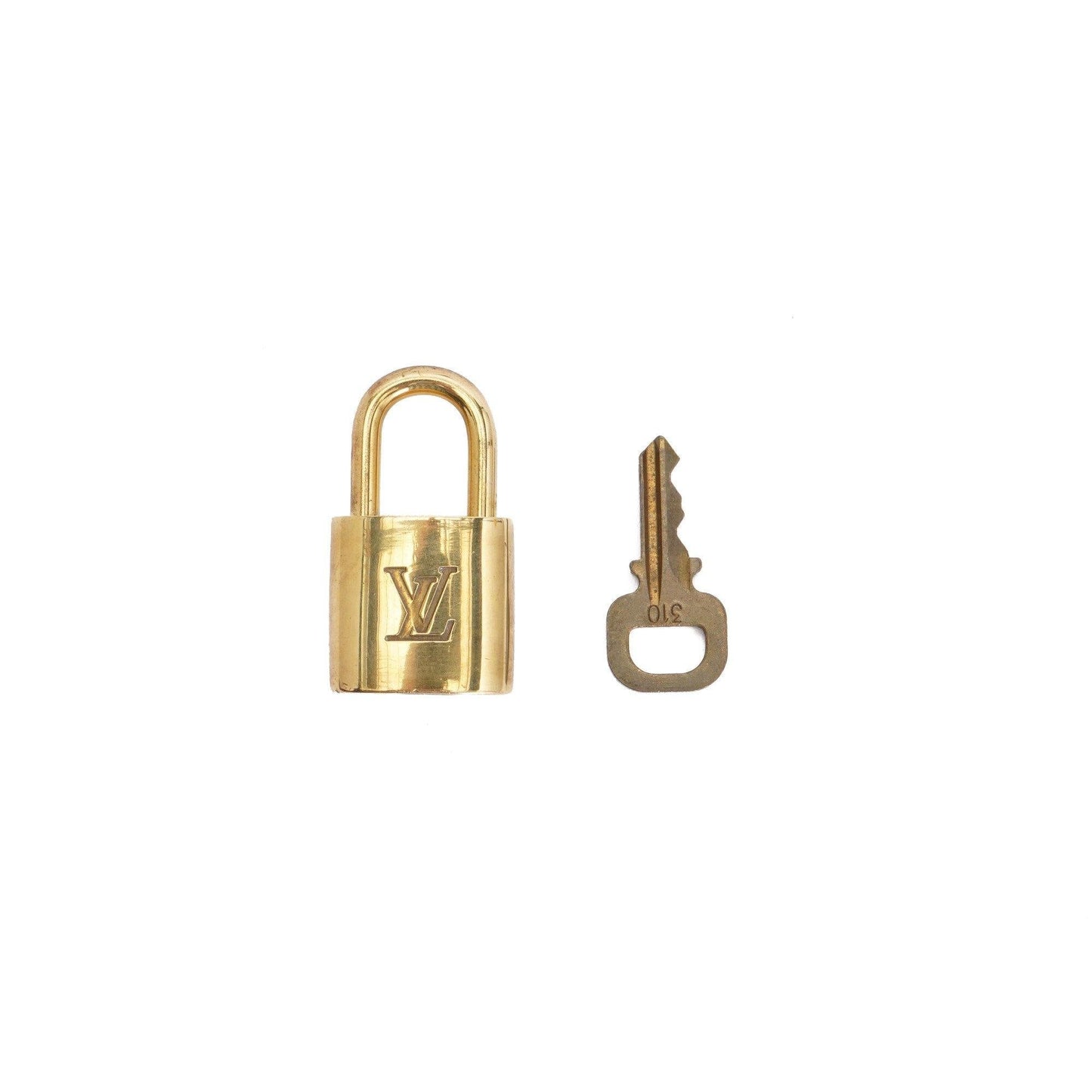A detail shot of the golden-color hardware rings