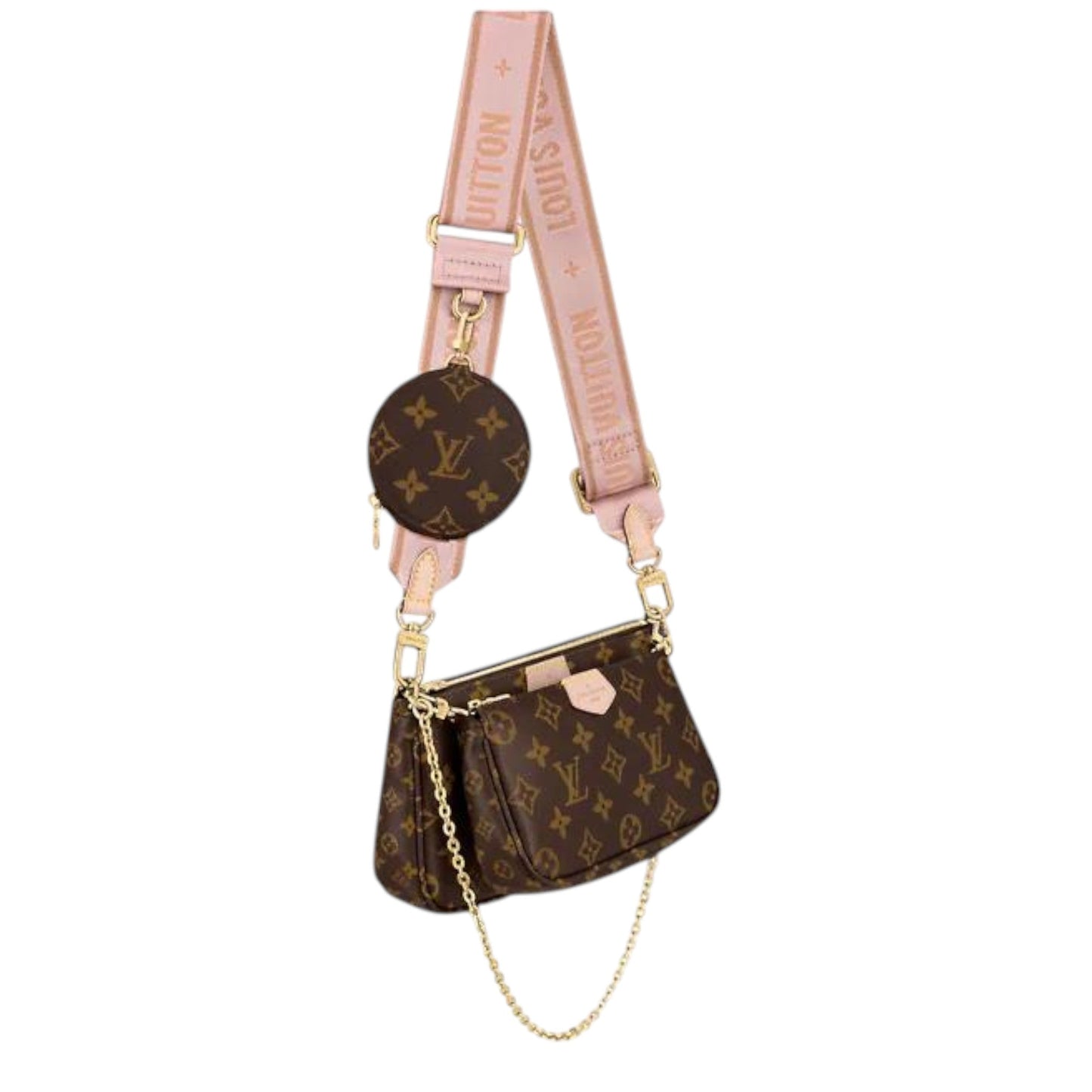 Louis Vuitton Multi Pochette Accessoires Light Pink