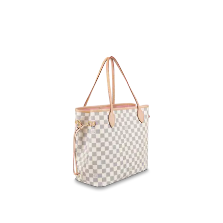 The side laces of the tote shown in a loose, un-cinched position