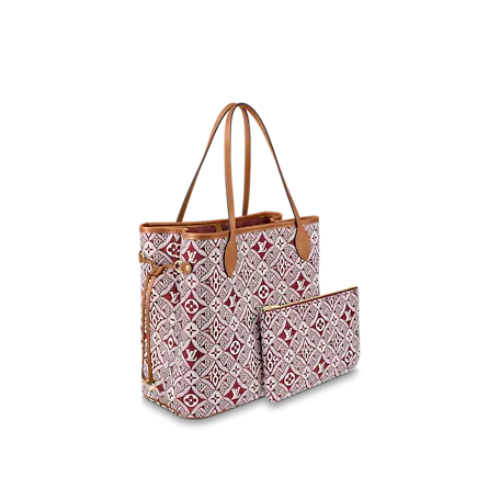 The side laces of the tote shown in a cinched position
