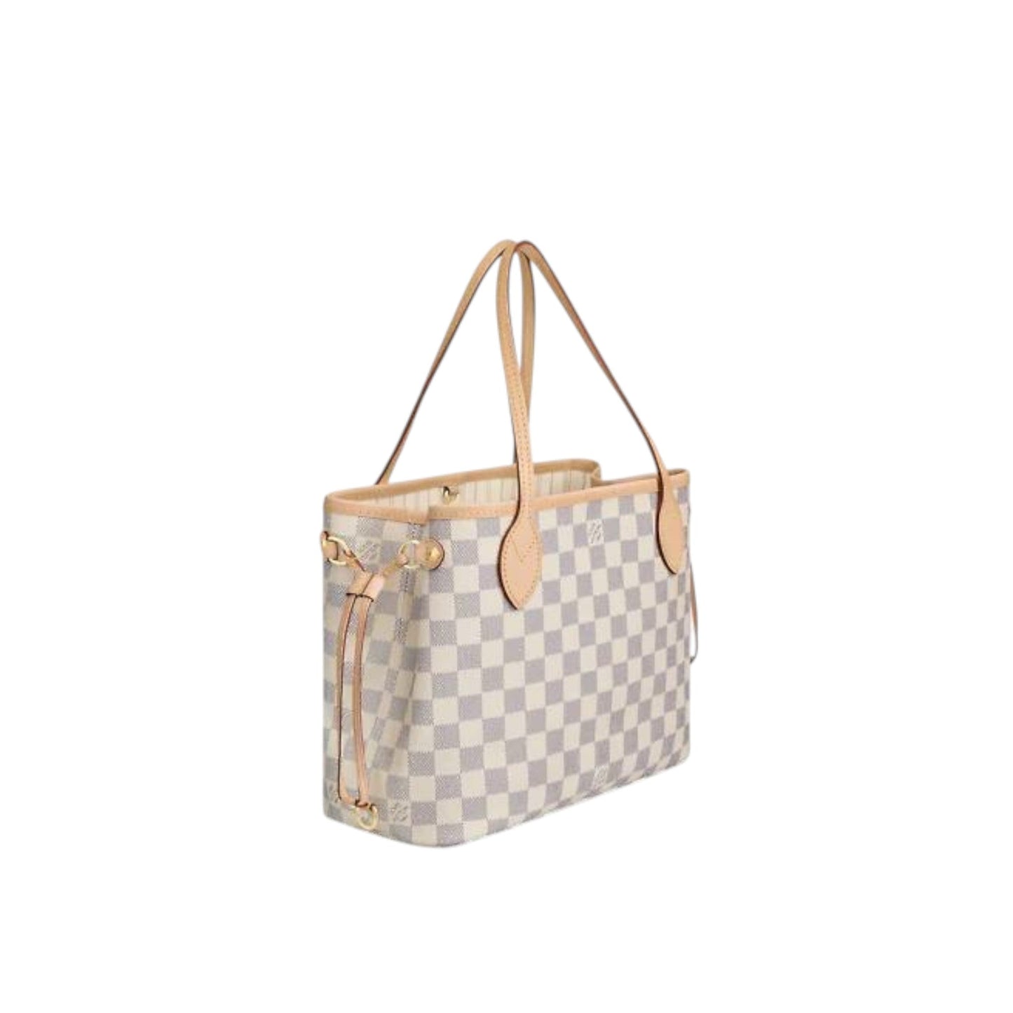 Louis Vuitton Neverfull MM Damier Azur Coated Canvas