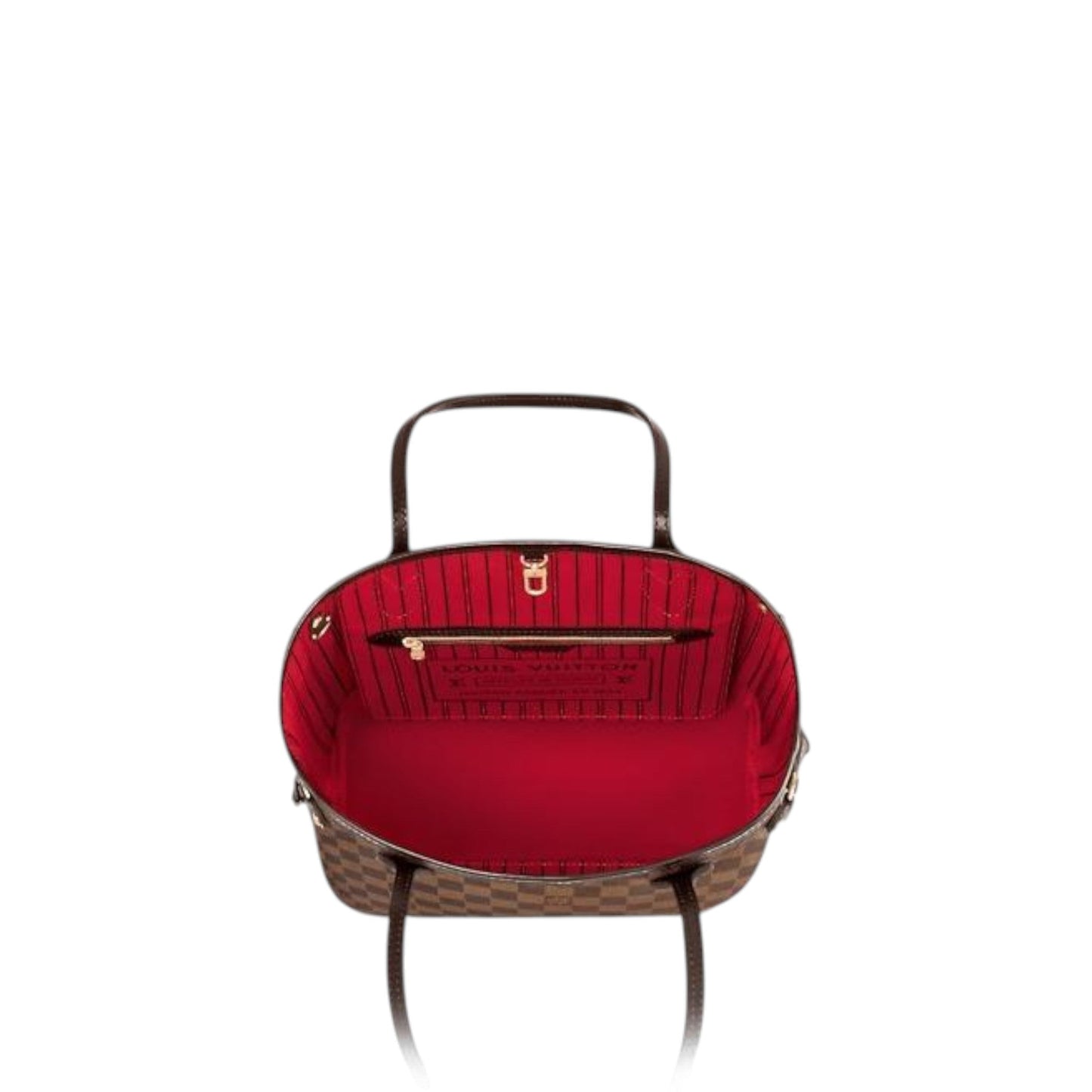Louis Vuitton Neverfull PM Damier Ebene Coated Canvas