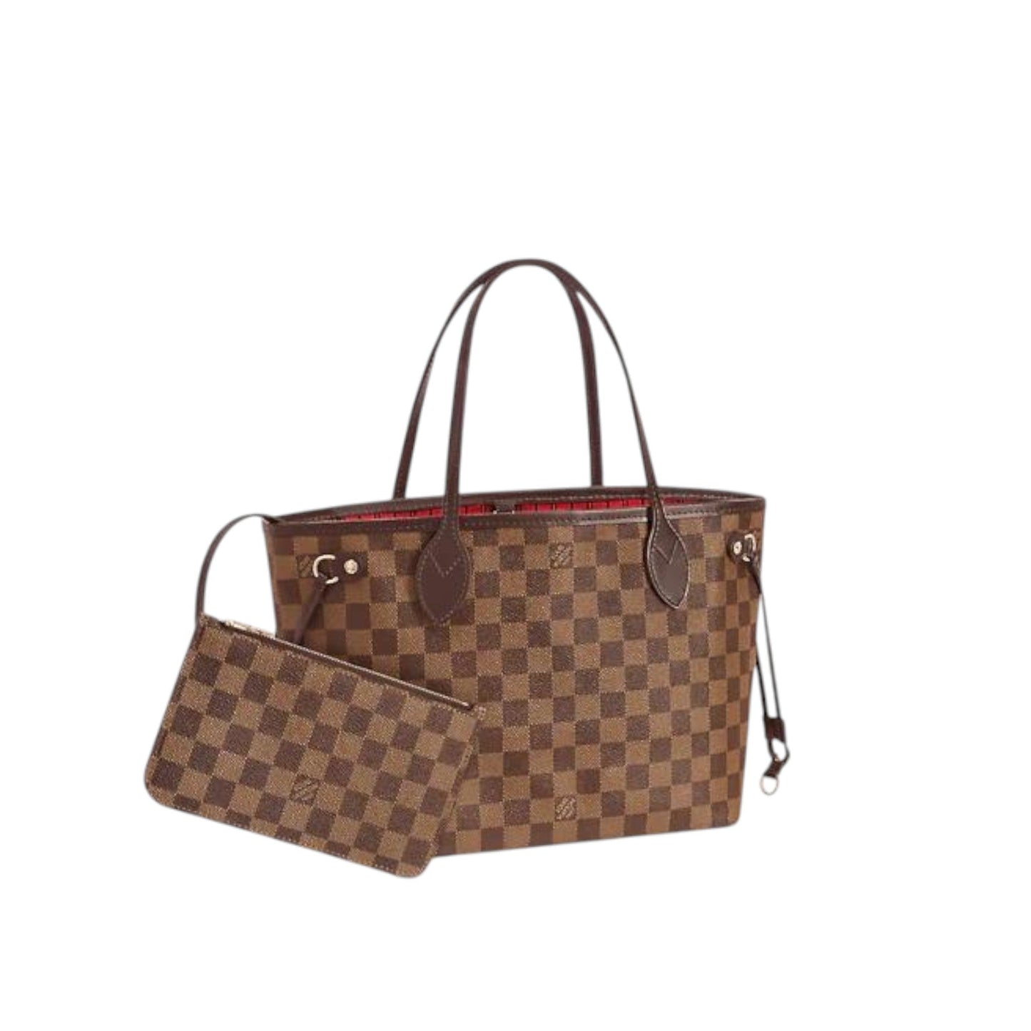Louis Vuitton Neverfull PM Damier Ebene Coated Canvas