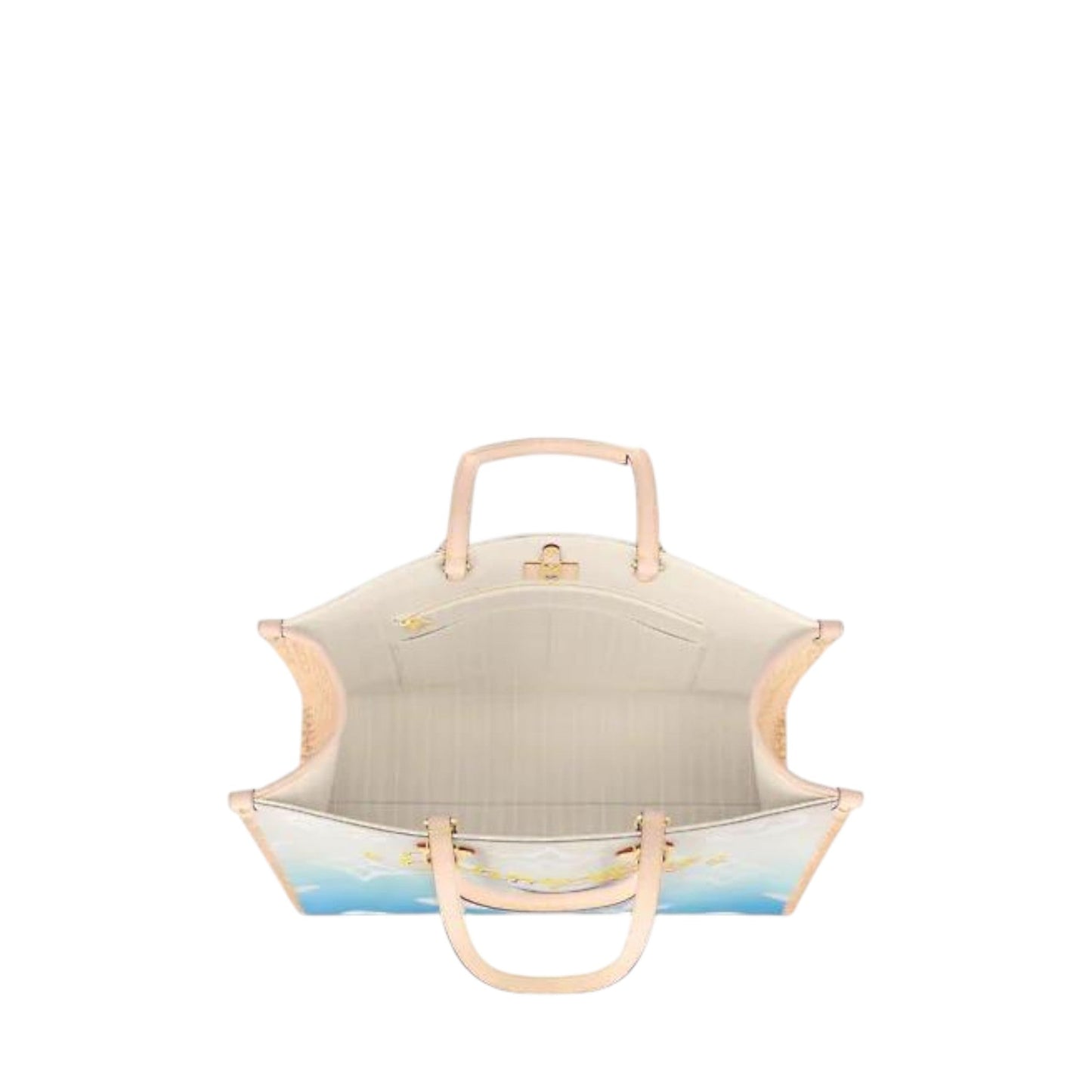 Louis Vuitton OnTheGo GM Beige/Blue