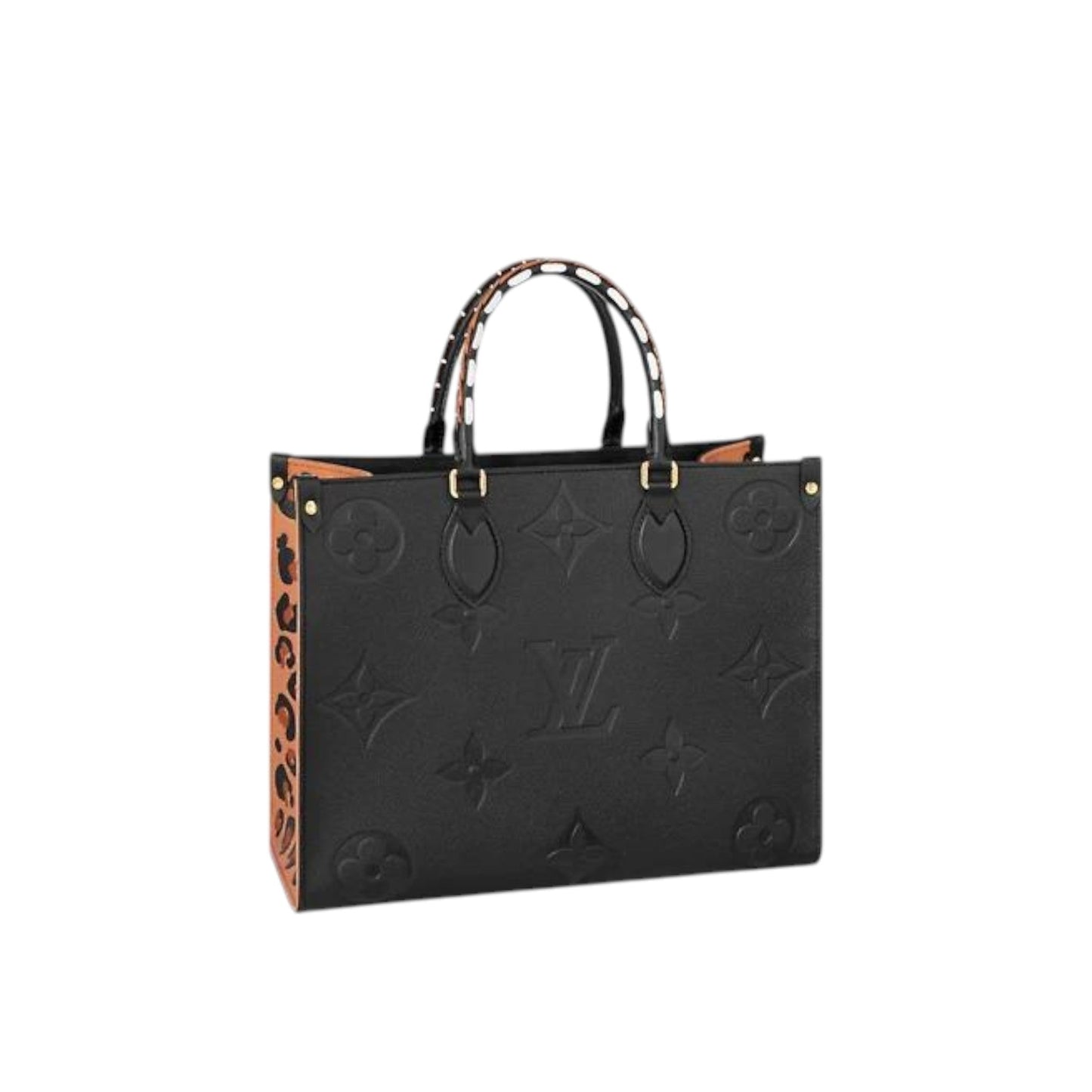 Louis Vuitton Onthego MM Wild at Heart Caramel and Black