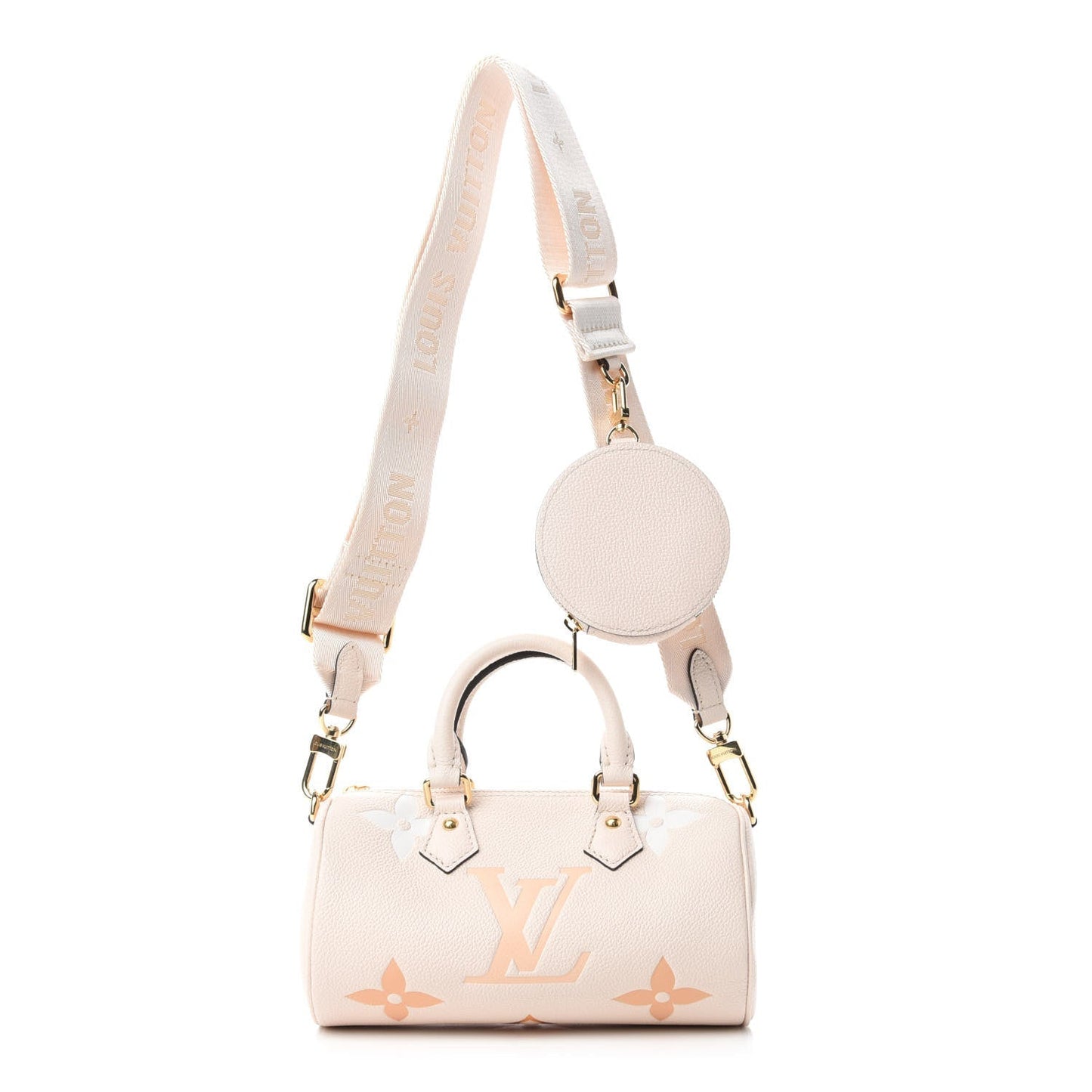 A top-down view of the bag with its zipper open