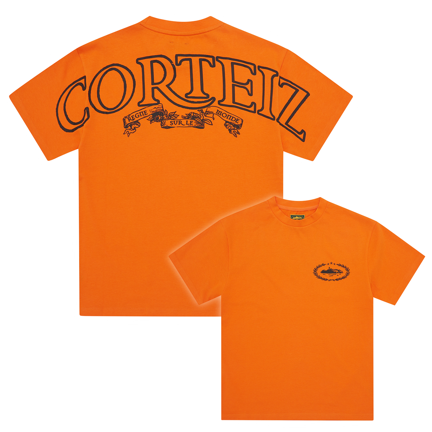 Corteiz Royale Heavyweight Tee - Orange