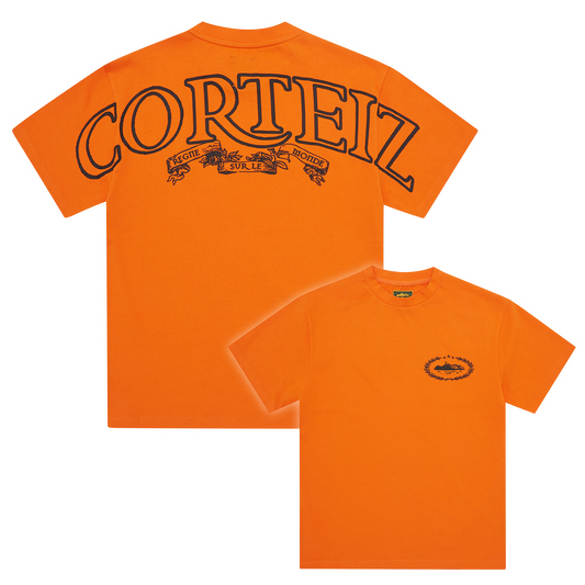 Corteiz Royale Heavyweight Tee - Orange