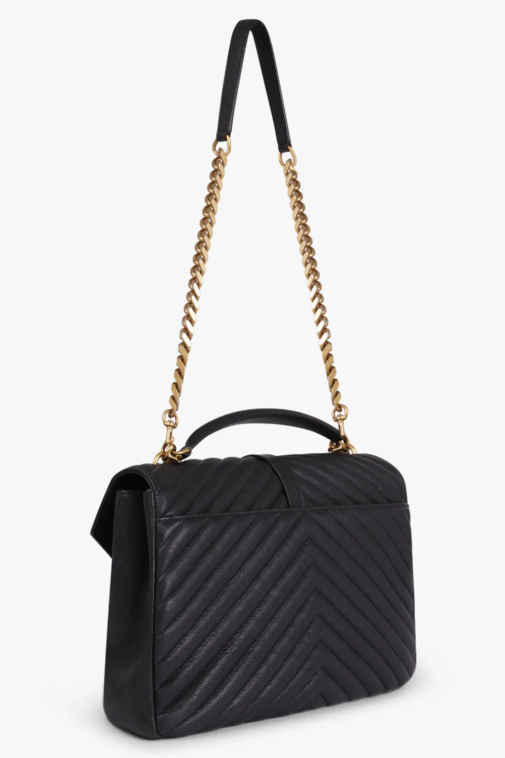 Saint Laurent College Large bag in Black - interior view