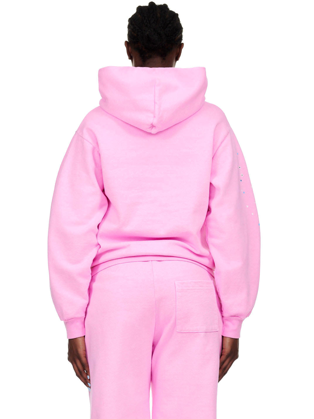 SP5DER OG Web Hoodie – Pink - Detail View 5