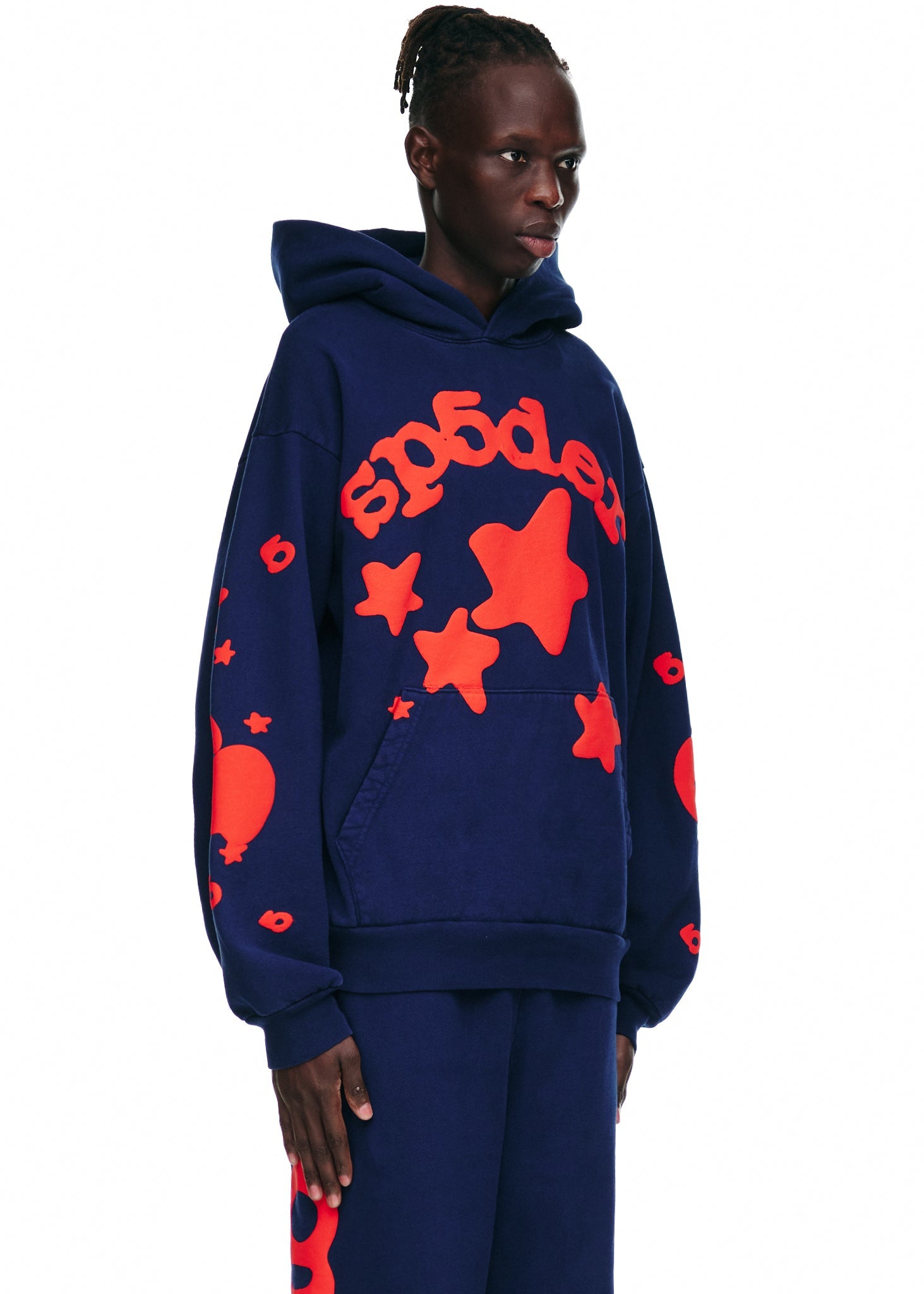 SP5DER Beluga Hoodie – Blue Archive - Detail View 4