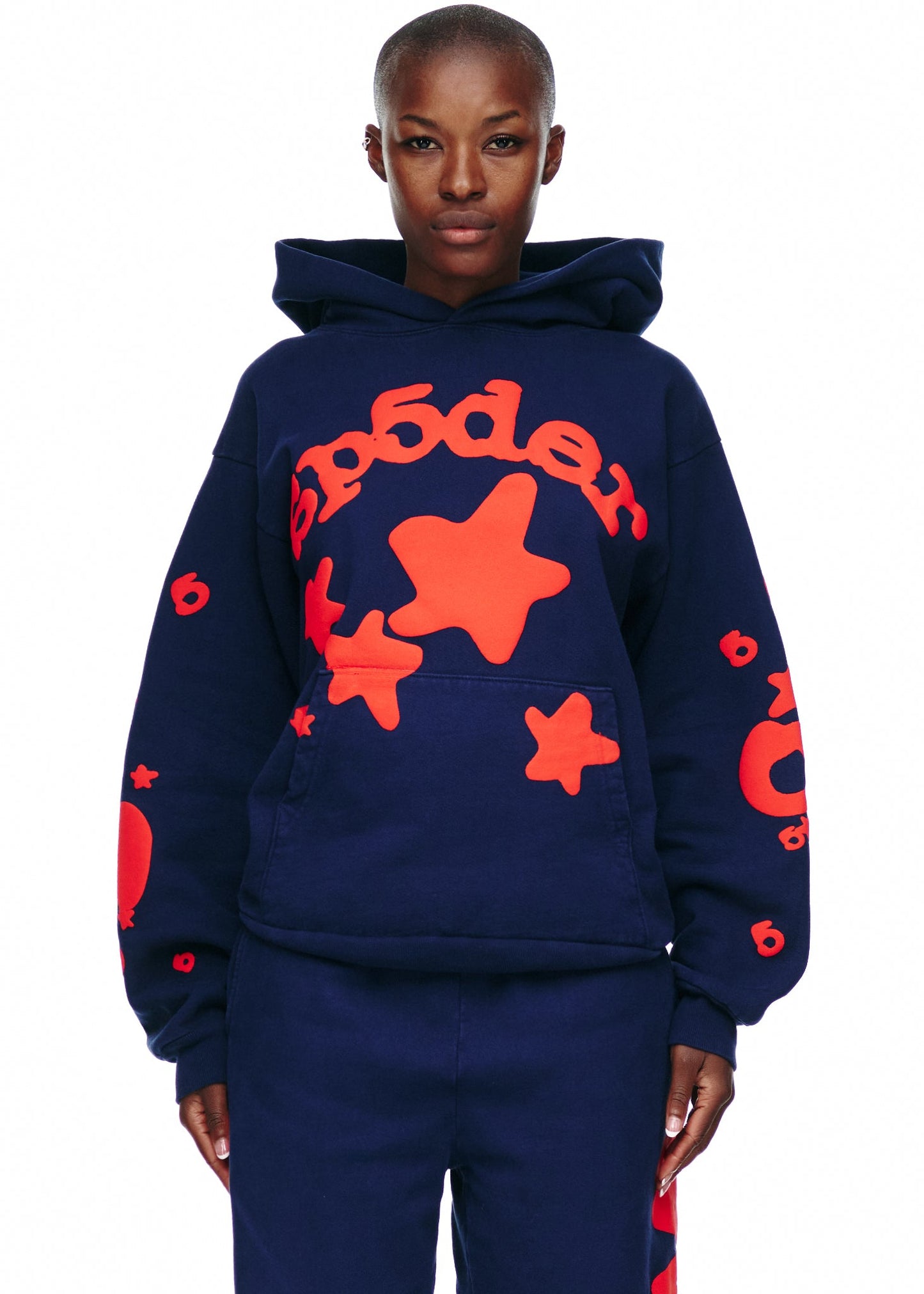SP5DER Beluga Hoodie – Blue Archive - Detail View 3