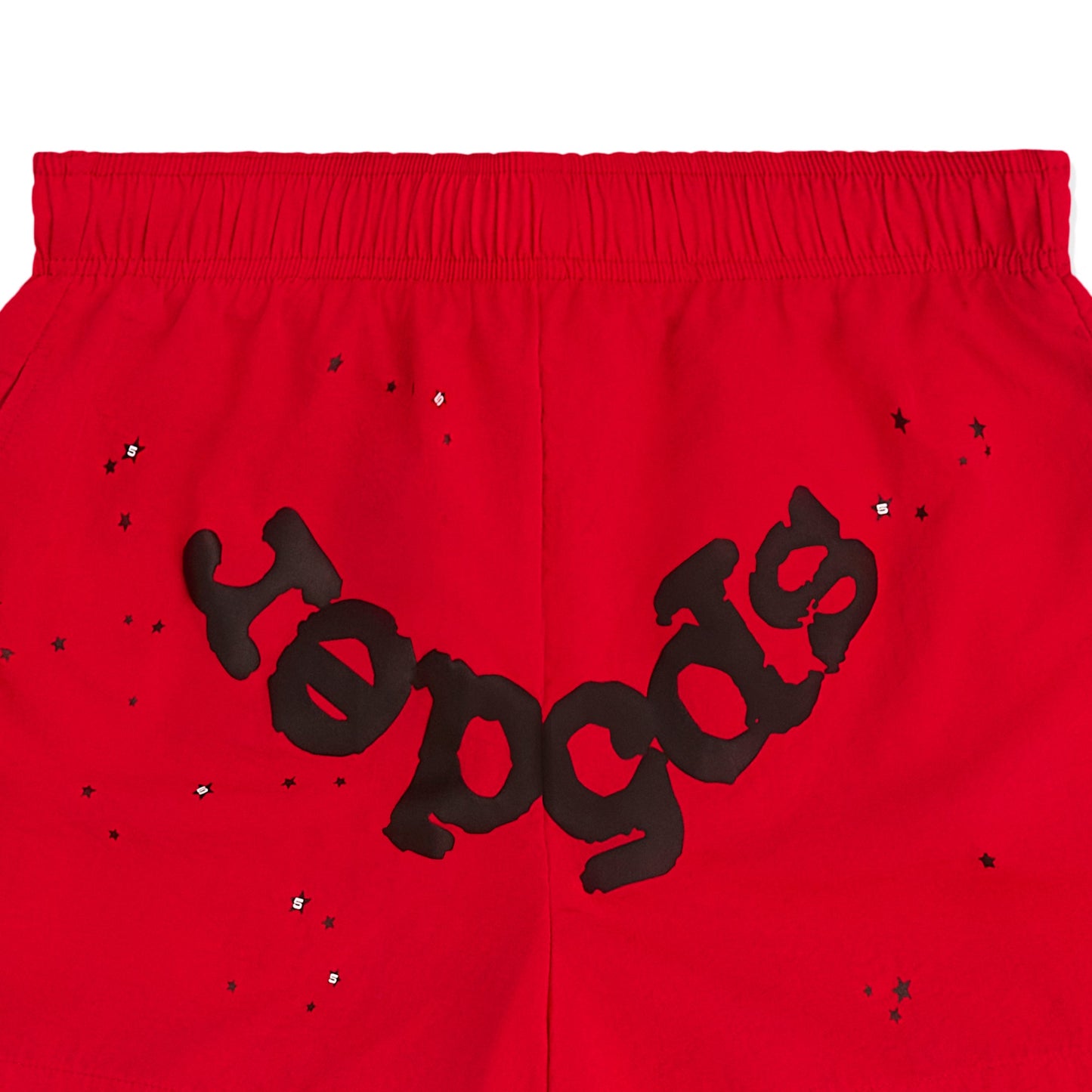 SP5DER OG Web Double Layer Short in Red