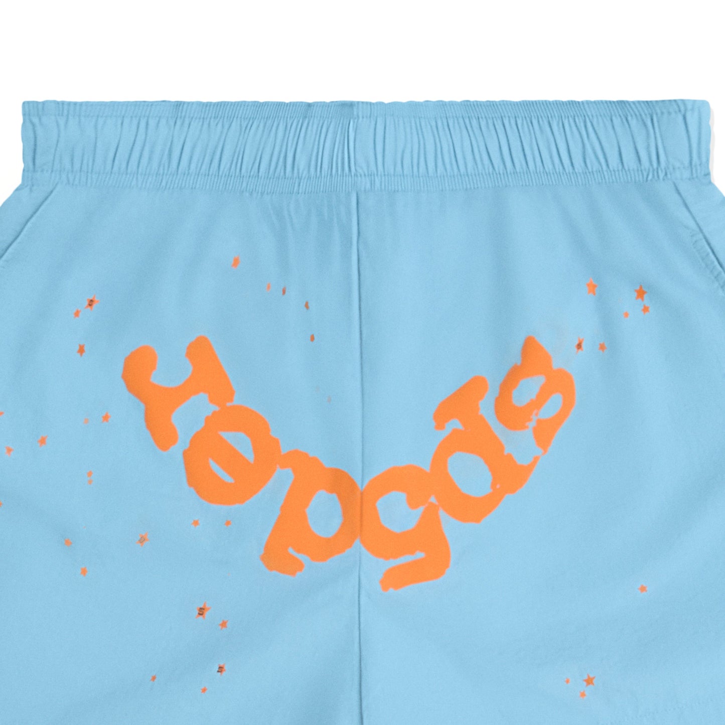 SP5DER OG Web Double Layer Short in Light Blue