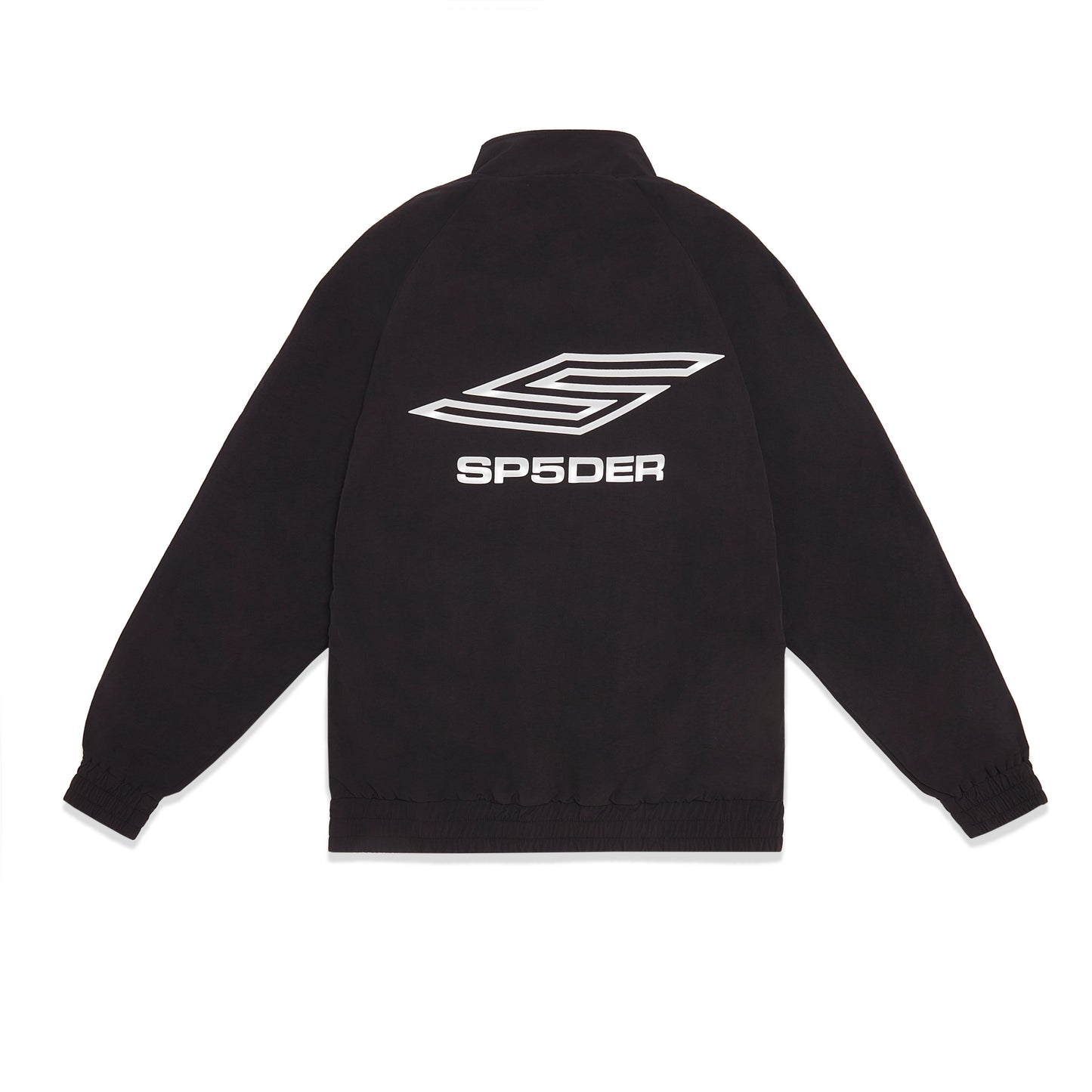 Back view of SP5DER Pro Windbreaker in Black