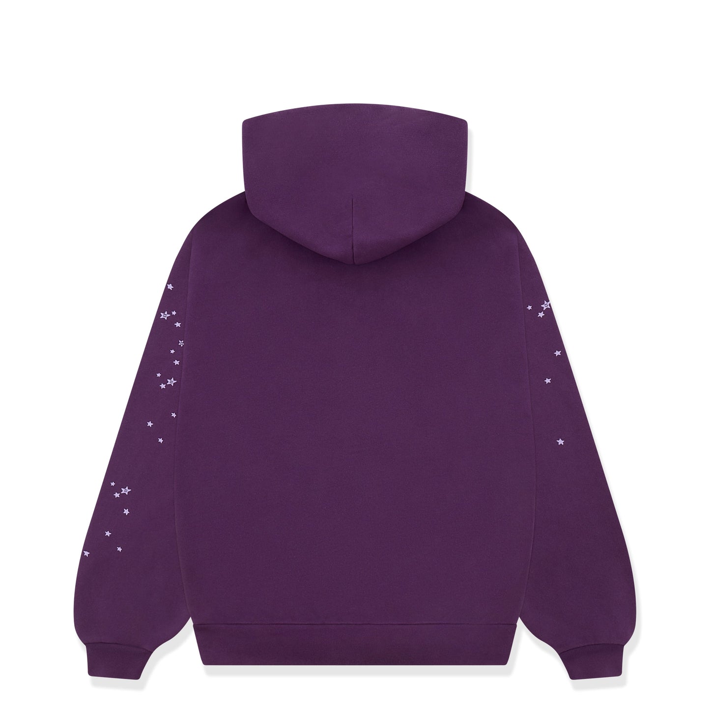 SP5DER Star OG Web V2 Hoodie - Purple - Back View