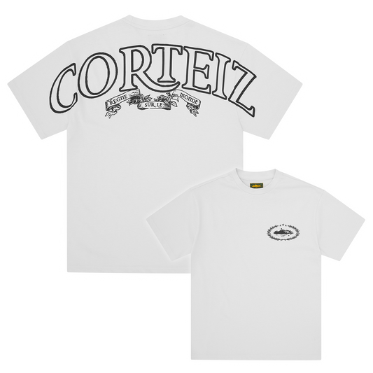 Corteiz Royale Heavyweight Tee - White