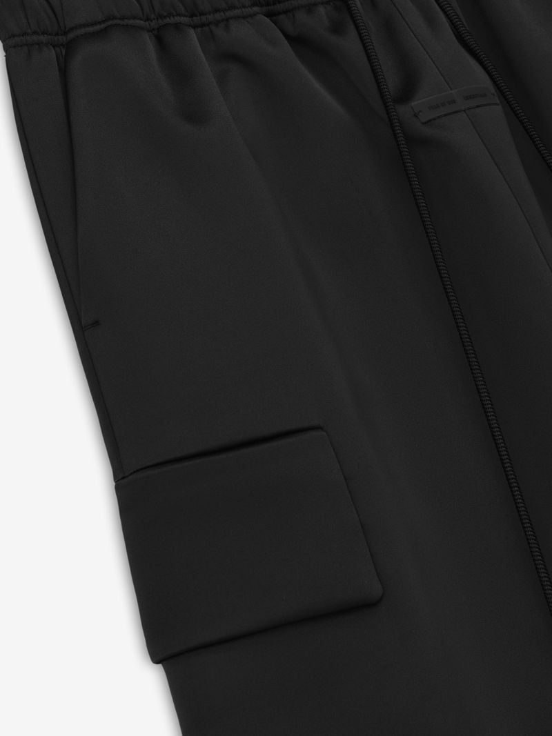 Men's Black Bonded Satin Field Pant