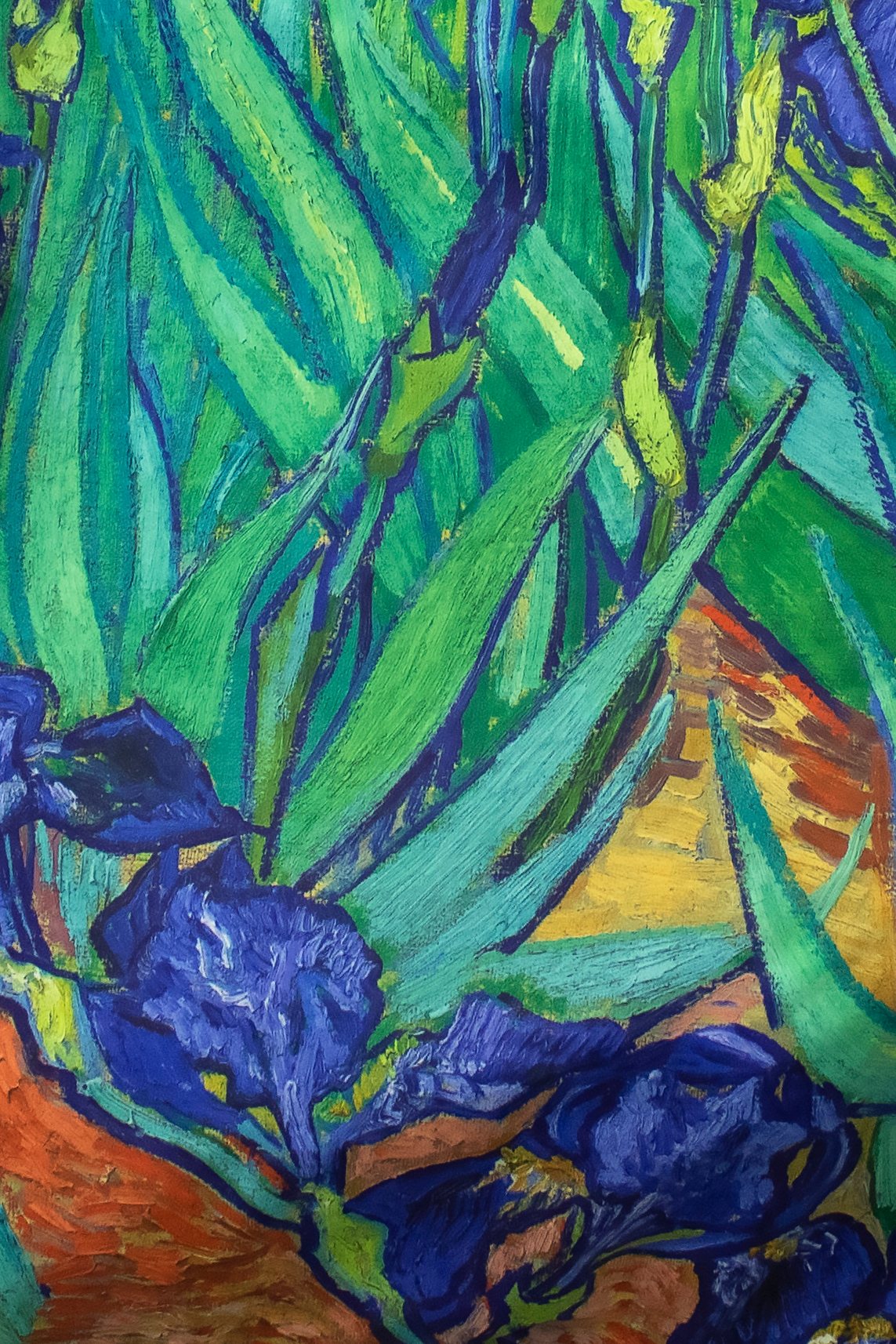 Bag It Van Gogh Irises Medium Reusable Bag – Recycled Foldable Tote